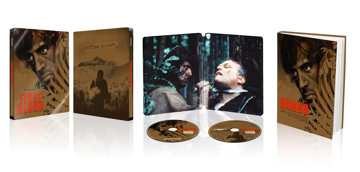 RAMBO - COMBO UHD 4K + BD - STEELBOOK [Edizione: Francia]