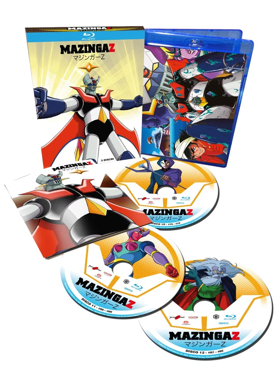 Mazinga Z-La Serie Completa-Esclusiva Amazon (Box Set) (12 Blu Ray)