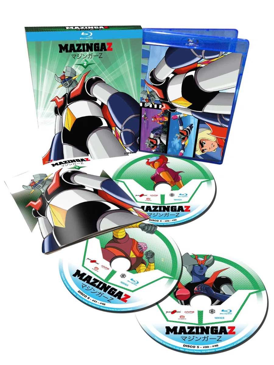 Mazinga Z-La Serie Completa-Esclusiva Amazon (Box Set) (12 Blu Ray)