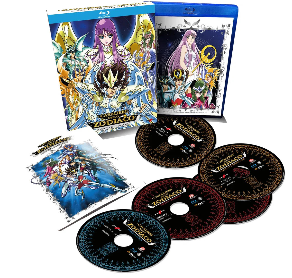 I Cavalieri Dello Zodiaco - I Capitoli Di Ade - Bd (5 Bd)