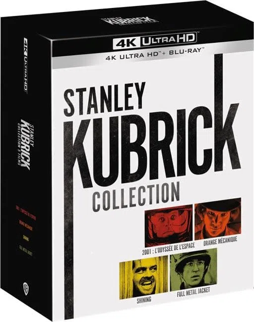 Stanley Kubrick 4K Collection - 9-Disc Box Set ( 2001: A Space Odyssey / A Clockwork Orange / The Shining / Full Metal Jacket ) [ Blu-Ray, Reg.A/B/C Import - Belgium ]