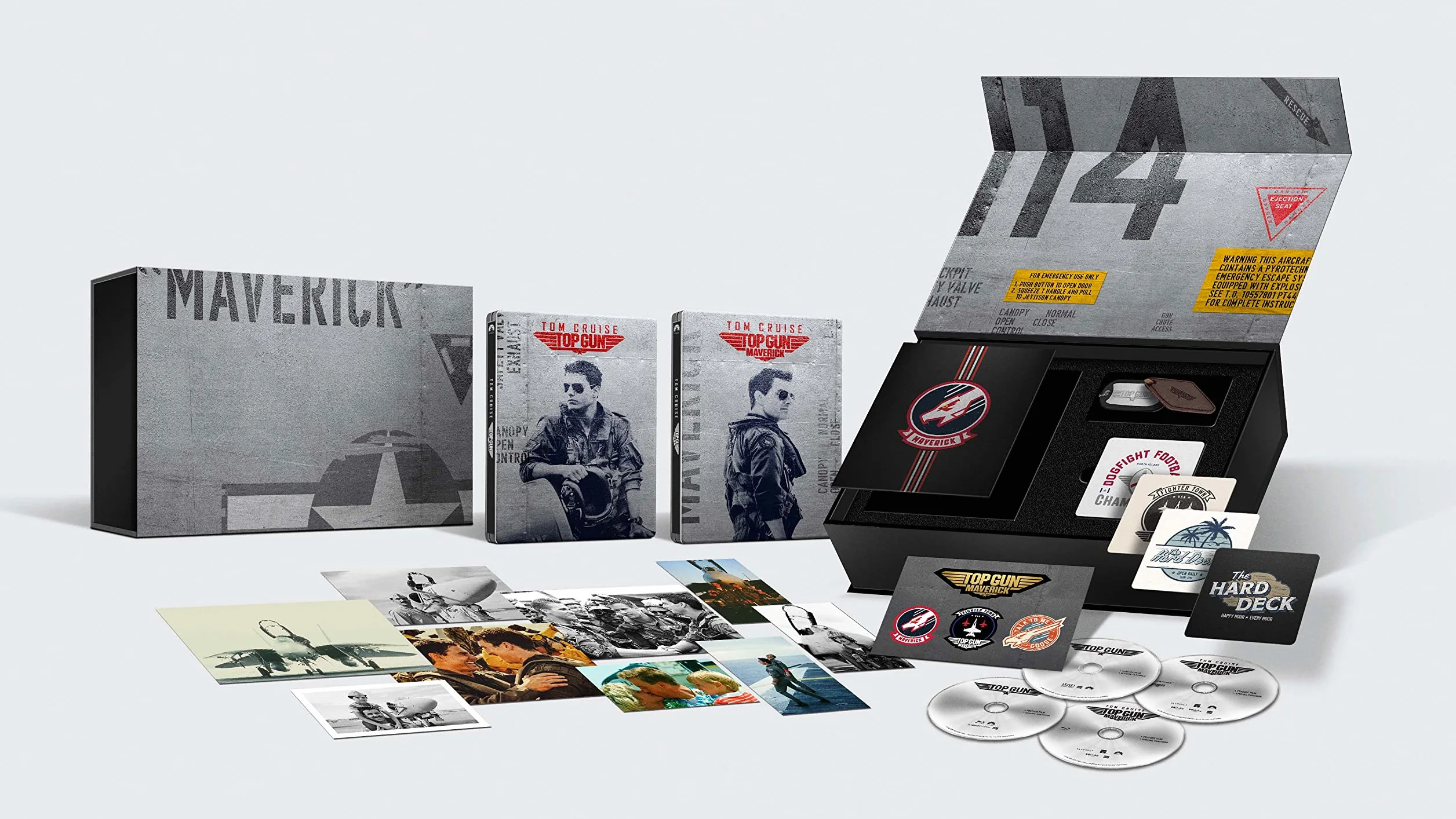 Top Gun - 2 Film - 4K Steelbook Superfan Collection (2 4K UHD + 2 Blu-ray + gifts)