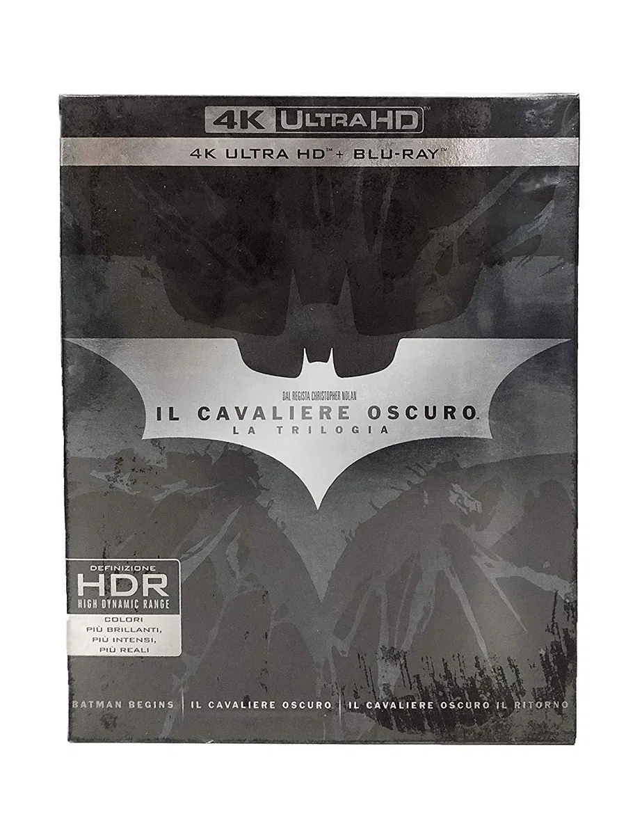 Cavaliere Oscuro, Il - La Trilogia (4K Ultra-HD + Blu-Ray)