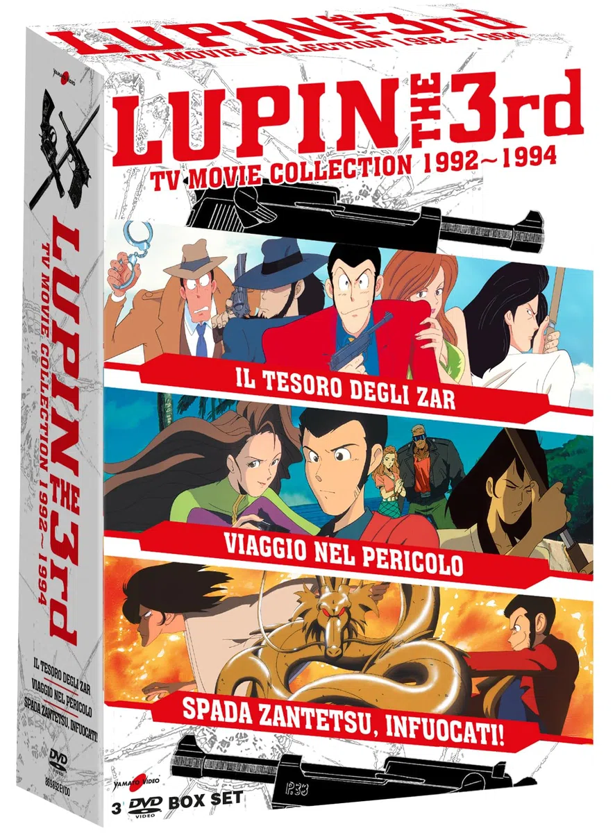 Lupin III - Tv Movie Coll. "1992-1994" (3 Dvd)