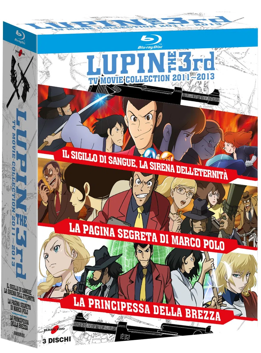 Lupin III -Tv Mov. Coll. "2011-2013" (3 Bd)