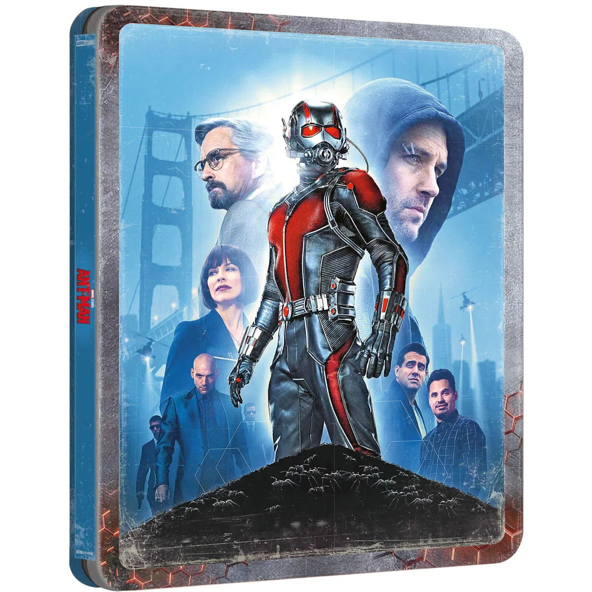 Ant-Man 4K Ultra HD Limited Edition Steelbook / Import / Includes Region Free 2D Blu Ray