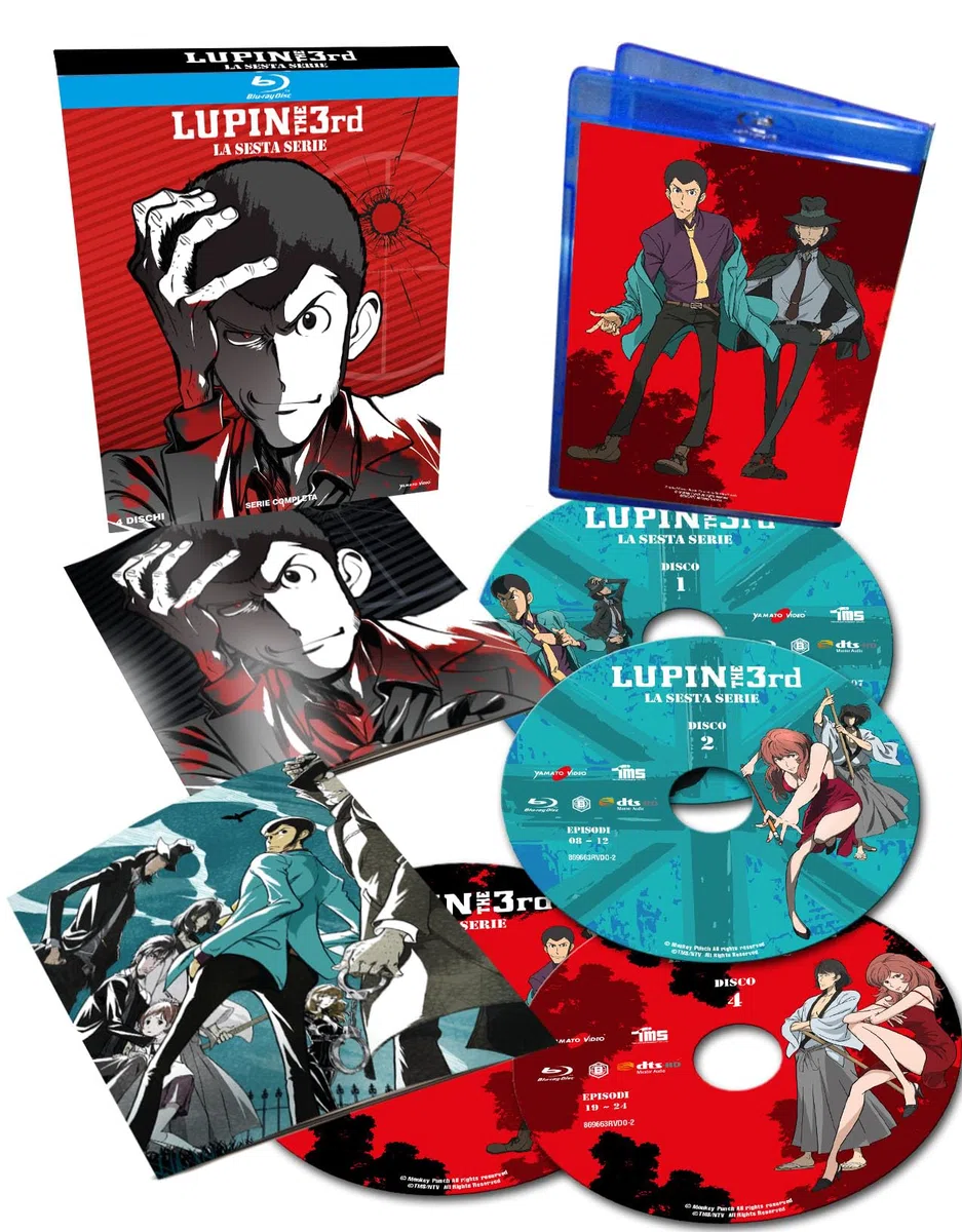 Lupin III - La Sesta Serie - (4 Bd)