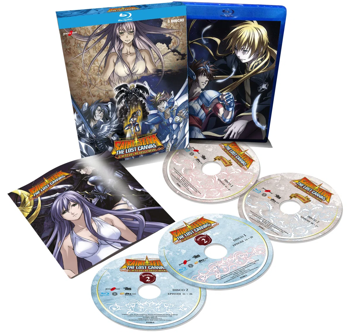 I Cavalieri Dello Zodiaco - The Lost Canvas - (4 Bd)