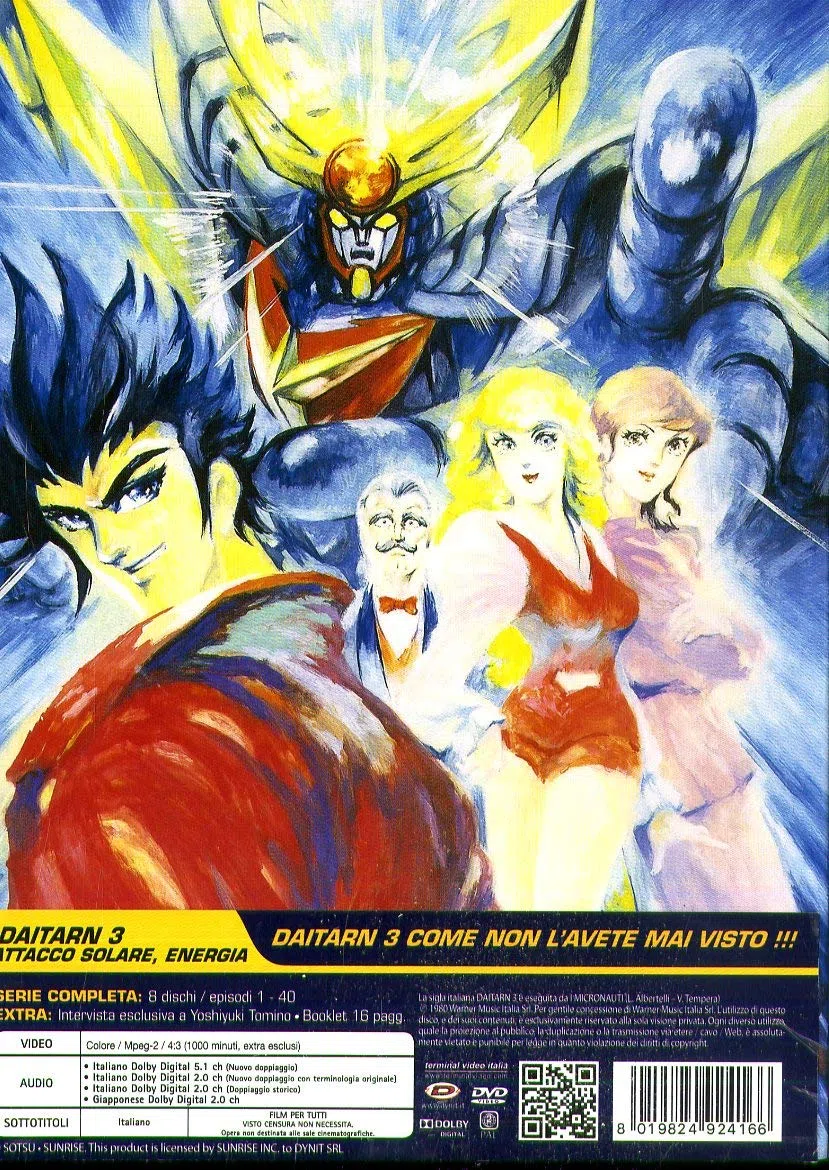 Imbattibile Daitarn 3 (L') Ultimate Edition (Eps. 01-40) (8 Dvd) (8 DVD)
