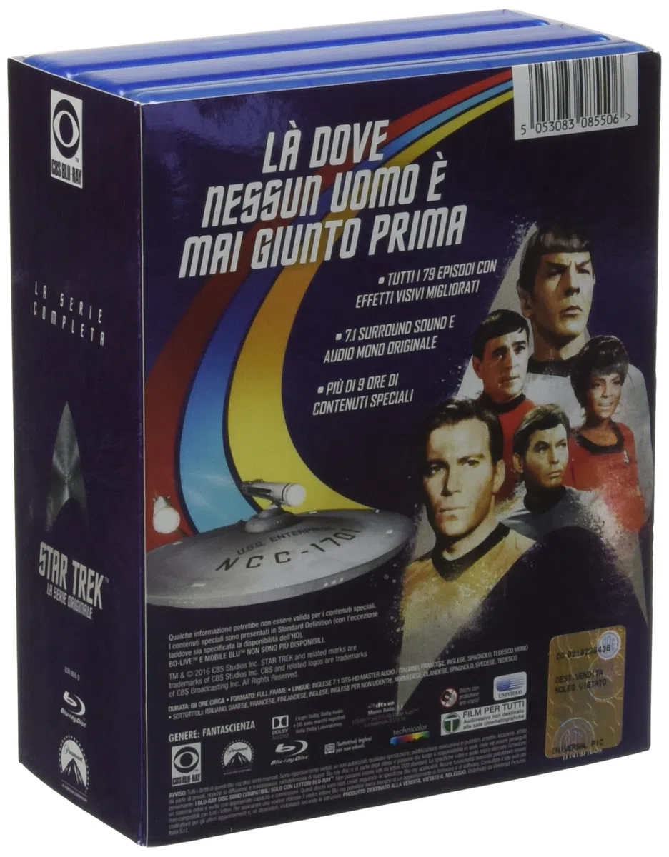 Box-Star Trek: Serie Classica - Stagioni 1-3