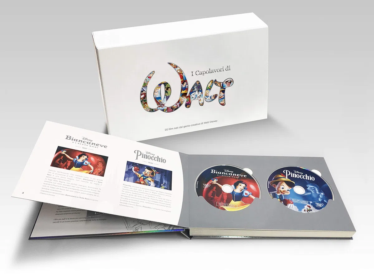I Capolavori Di Walt 2018 ( Box 20 Dvd) - Italiano