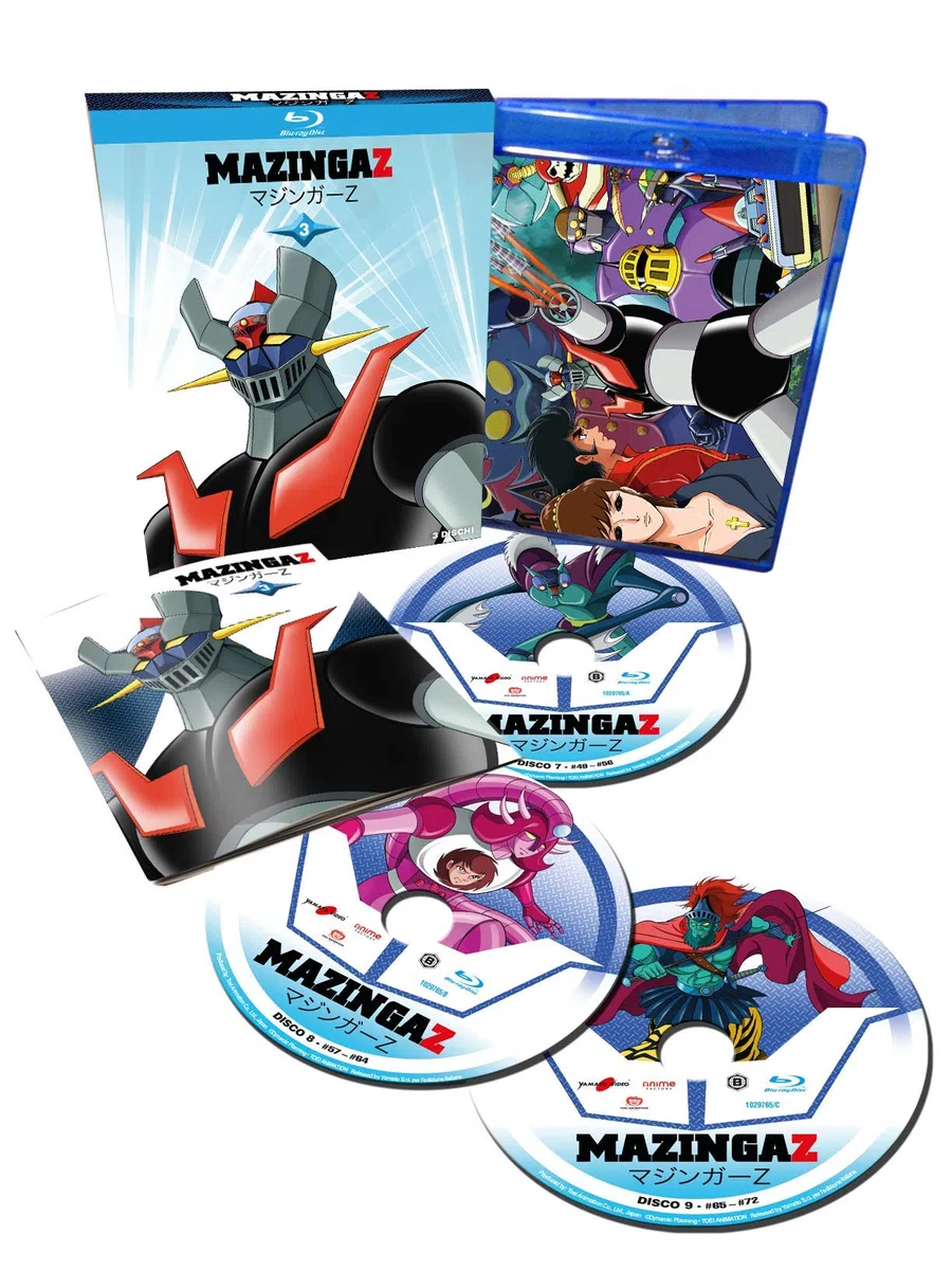 Mazinga Z-La Serie Completa-Esclusiva Amazon (Box Set) (12 Blu Ray)